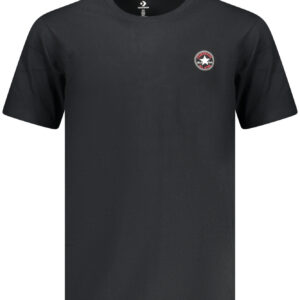CONVERSE T-SHIRT MANICHE CORTE UOMO NERO