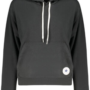 CONVERSE FELPA SENZA ZIP DONNA NERO