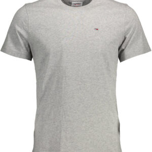 TOMMY HILFIGER T-SHIRT MANICHE CORTE UOMO GRIGIO