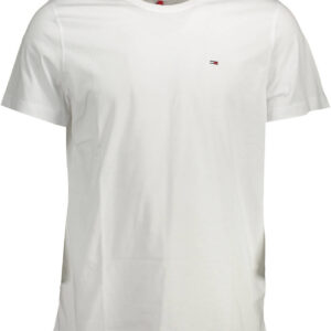 TOMMY HILFIGER T-SHIRT MANICHE CORTE UOMO BIANCO
