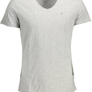 TOMMY HILFIGER T-SHIRT MANICHE CORTE UOMO GRIGIO