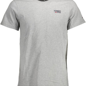 TOMMY HILFIGER T-SHIRT MANICHE CORTE UOMO GRIGIO