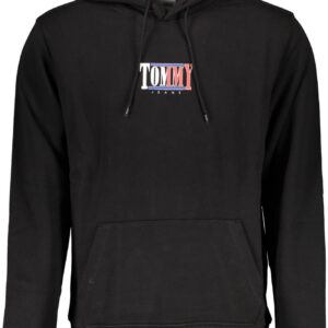 TOMMY HILFIGER FELPA SENZA ZIP UOMO NERO