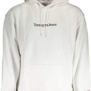 TOMMY HILFIGER FELPA CON ZIP UOMO BIANCO
