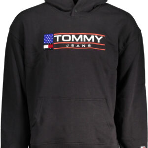 TOMMY HILFIGER FELPA SENZA ZIP UOMO NERO