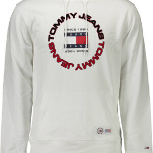 TOMMY HILFIGER FELPA SENZA ZIP UOMO BIANCO