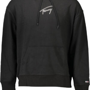 TOMMY HILFIGER FELPA SENZA ZIP UOMO NERO