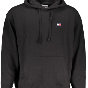 TOMMY HILFIGER FELPA SENZA ZIP UOMO NERO