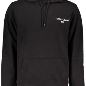 TOMMY HILFIGER FELPA SENZA ZIP UOMO NERO