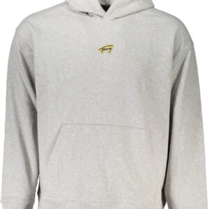 TOMMY HILFIGER FELPA SENZA ZIP UOMO GRIGIO