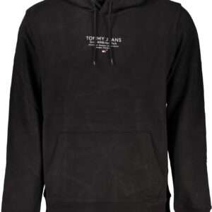 TOMMY HILFIGER FELPA SENZA ZIP UOMO NERO