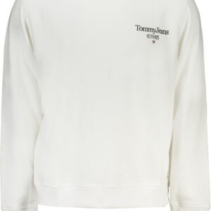 TOMMY HILFIGER FELPA SENZA ZIP UOMO BIANCO