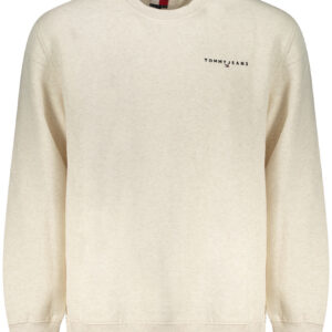 TOMMY HILFIGER FELPA SENZA ZIP UOMO BEIGE