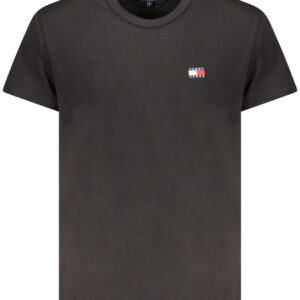TOMMY HILFIGER T-SHIRT MANICHE CORTE UOMO NERO