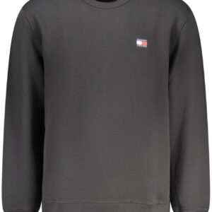TOMMY HILFIGER FELPA SENZA ZIP UOMO NERO