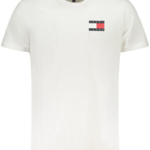 TOMMY HILFIGER T-SHIRT MANICHE CORTE UOMO BIANCO