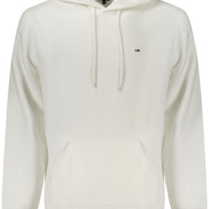 TOMMY HILFIGER FELPA SENZA ZIP UOMO BIANCO