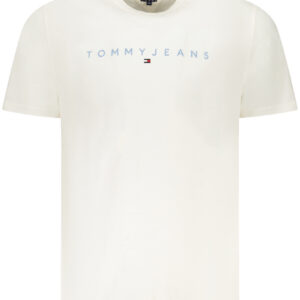 TOMMY HILFIGER T-SHIRT MANICHE CORTE UOMO BIANCO