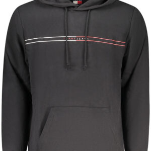 TOMMY HILFIGER FELPA SENZA ZIP UOMO NERO