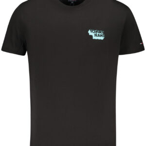 TOMMY HILFIGER T-SHIRT MANICHE CORTE UOMO NERO