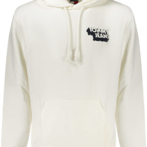 TOMMY HILFIGER FELPA SENZA ZIP UOMO BIANCO
