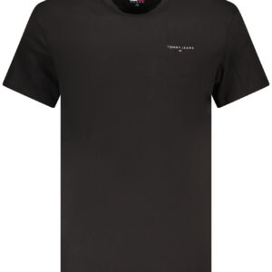 TOMMY HILFIGER T-SHIRT MANICHE CORTE UOMO NERO