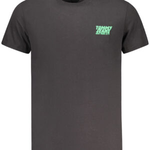 TOMMY HILFIGER T-SHIRT MANICHE CORTE UOMO NERO