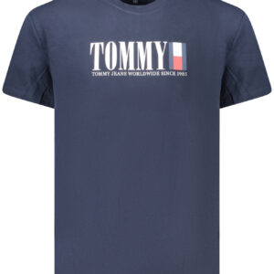 TOMMY HILFIGER T-SHIRT MANICHE CORTE UOMO BLU
