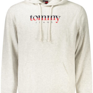 TOMMY HILFIGER FELPA SENZA ZIP UOMO GRIGIO