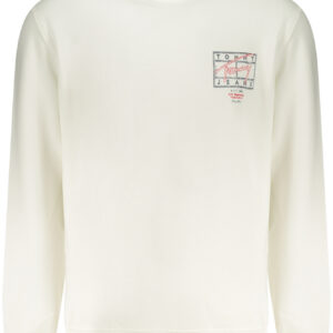 TOMMY HILFIGER FELPA SENZA ZIP UOMO BIANCO