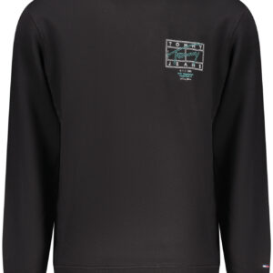 TOMMY HILFIGER FELPA SENZA ZIP UOMO NERO