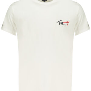 TOMMY HILFIGER T-SHIRT MANICHE CORTE UOMO BIANCO