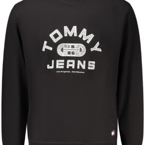 TOMMY HILFIGER FELPA SENZA ZIP UOMO NERO