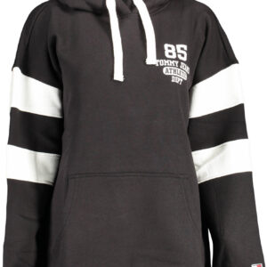 TOMMY HILFIGER FELPA SENZA ZIP DONNA NERO