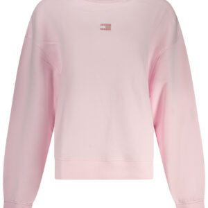 TOMMY HILFIGER FELPA SENZA ZIP DONNA ROSA
