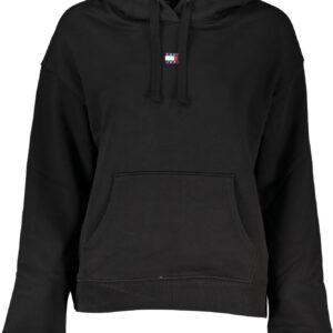 TOMMY HILFIGER FELPA SENZA ZIP DONNA NERO