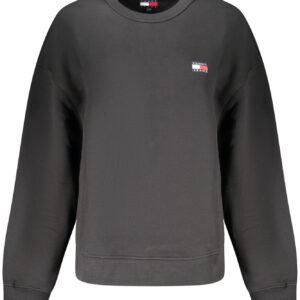 TOMMY HILFIGER FELPA SENZA ZIP DONNA NERO