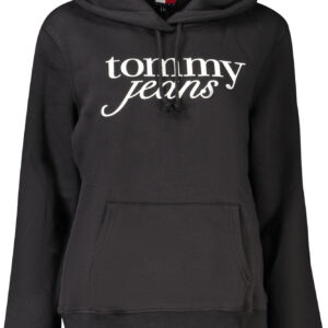 TOMMY HILFIGER FELPA SENZA ZIP DONNA NERO