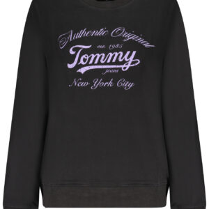 TOMMY HILFIGER FELPA SENZA ZIP DONNA NERO