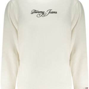 TOMMY HILFIGER FELPA SENZA ZIP DONNA BIANCO