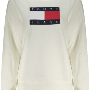 TOMMY HILFIGER FELPA SENZA ZIP DONNA BIANCO