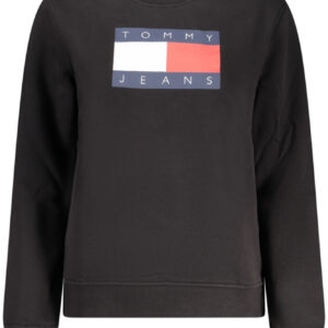 TOMMY HILFIGER FELPA SENZA ZIP DONNA NERO