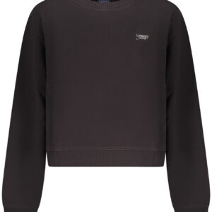 TOMMY HILFIGER FELPA SENZA ZIP DONNA NERO