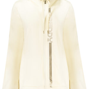 FREDDY FELPA CON ZIP DONNA BIANCO