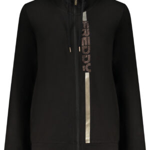 FREDDY FELPA CON ZIP DONNA NERO