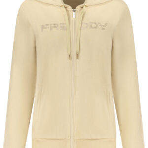 FREDDY FELPA CON ZIP DONNA BEIGE