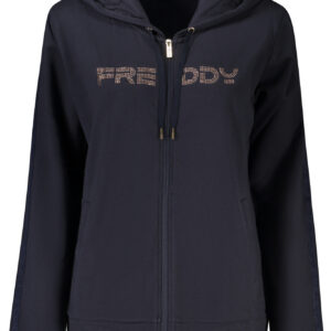 FREDDY FELPA CON ZIP DONNA BLU