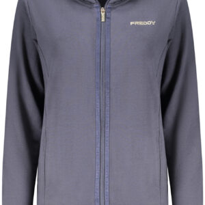 FREDDY FELPA CON ZIP DONNA BLU