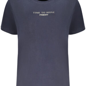 FREDDY T-SHIRT MANICHE CORTE DONNA BLU