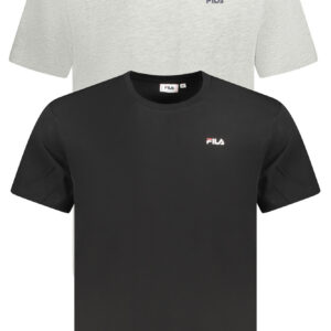 FILA T-SHIRT MANICHE CORTE UOMO NERO